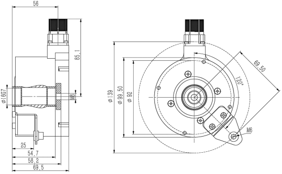 SAH99重载型增量编码器-西威迪