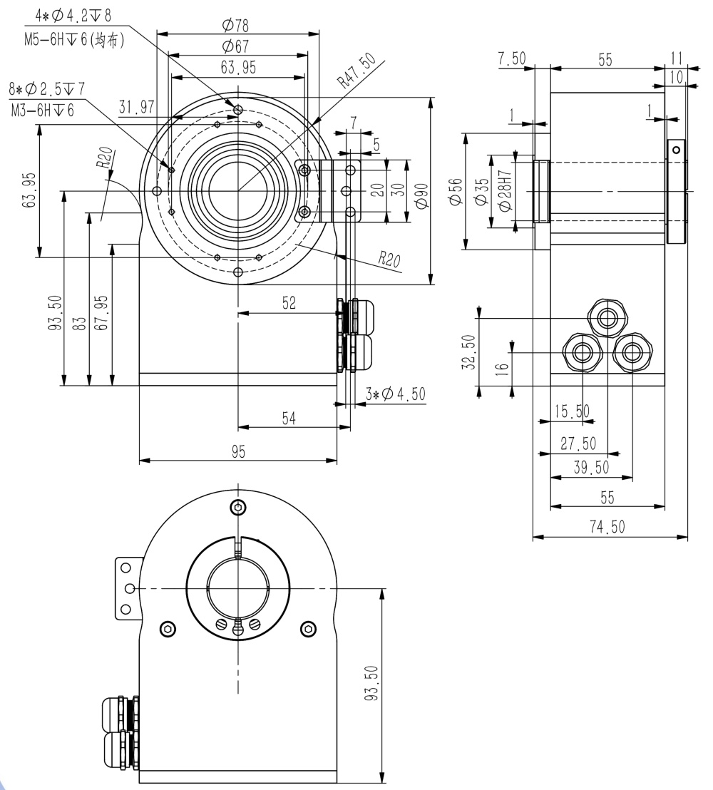 SSI通孔绝对值编码器SAS/M90-西威迪