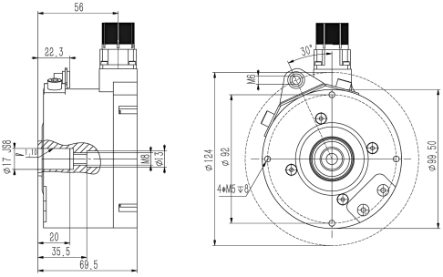 SAH99重载型增量编码器-西威迪