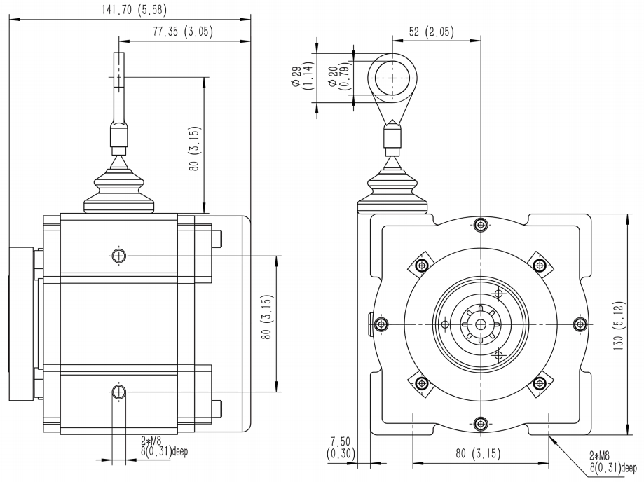 5米、10米工业级拉线位移传感器 SALS130-J05M/J10M-西威迪